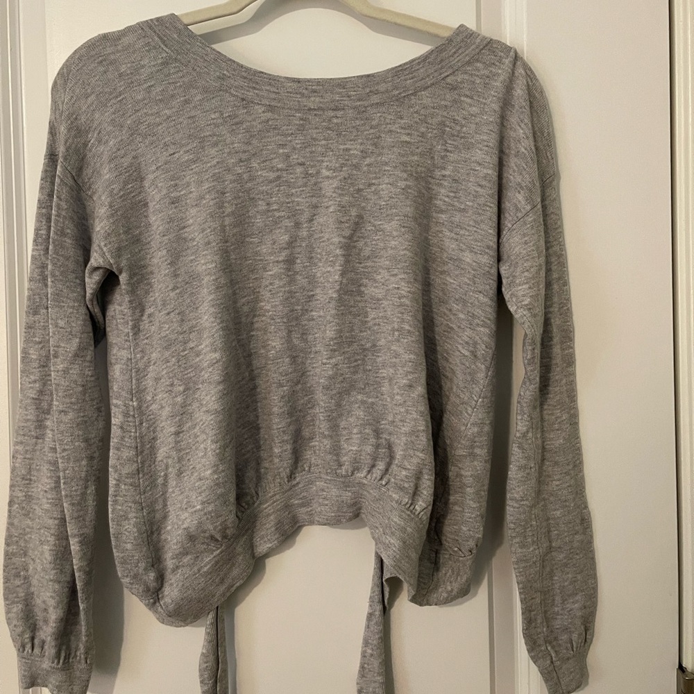 Aerie Tie Back Pullover Top